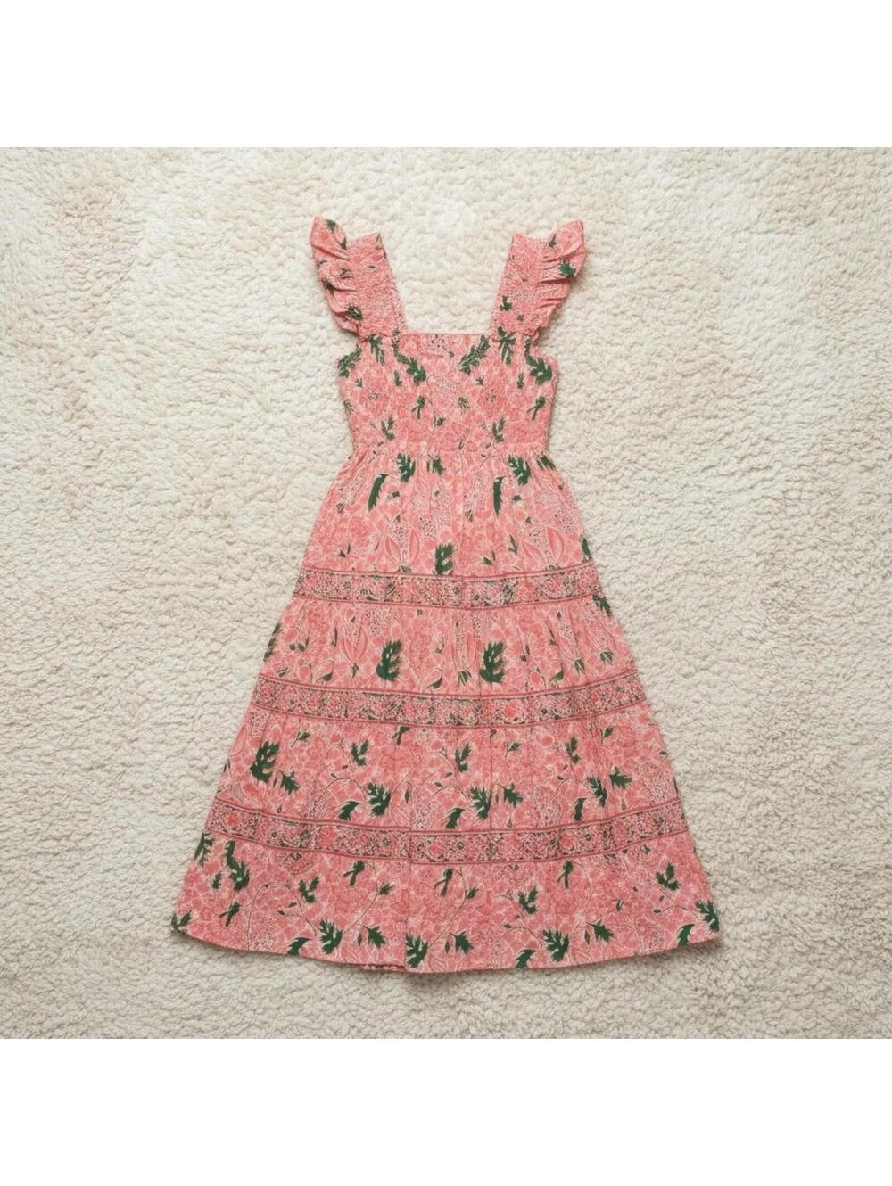 Hill House Home Pink Floral Ellie Nap Dress in size M. - Picture 9 of 9